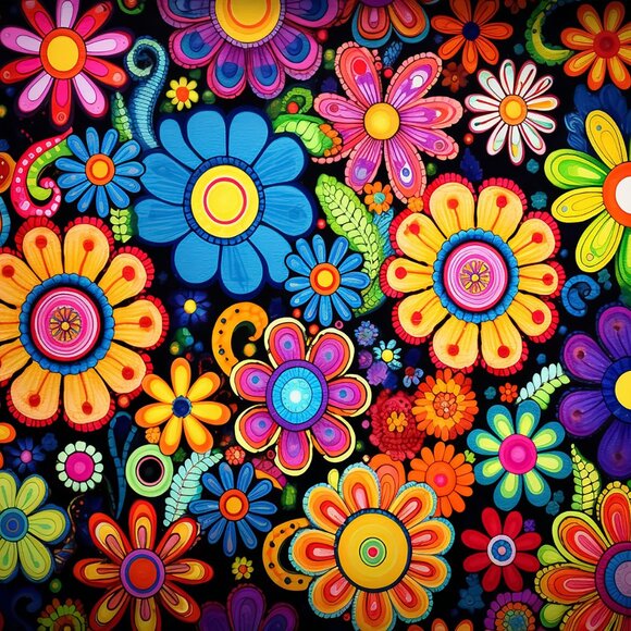 3D Mandala 20oz Tumbler, Colorful Flower Skinny Tumbler, For Hot And Cold Drinks - Picture 2 of 8